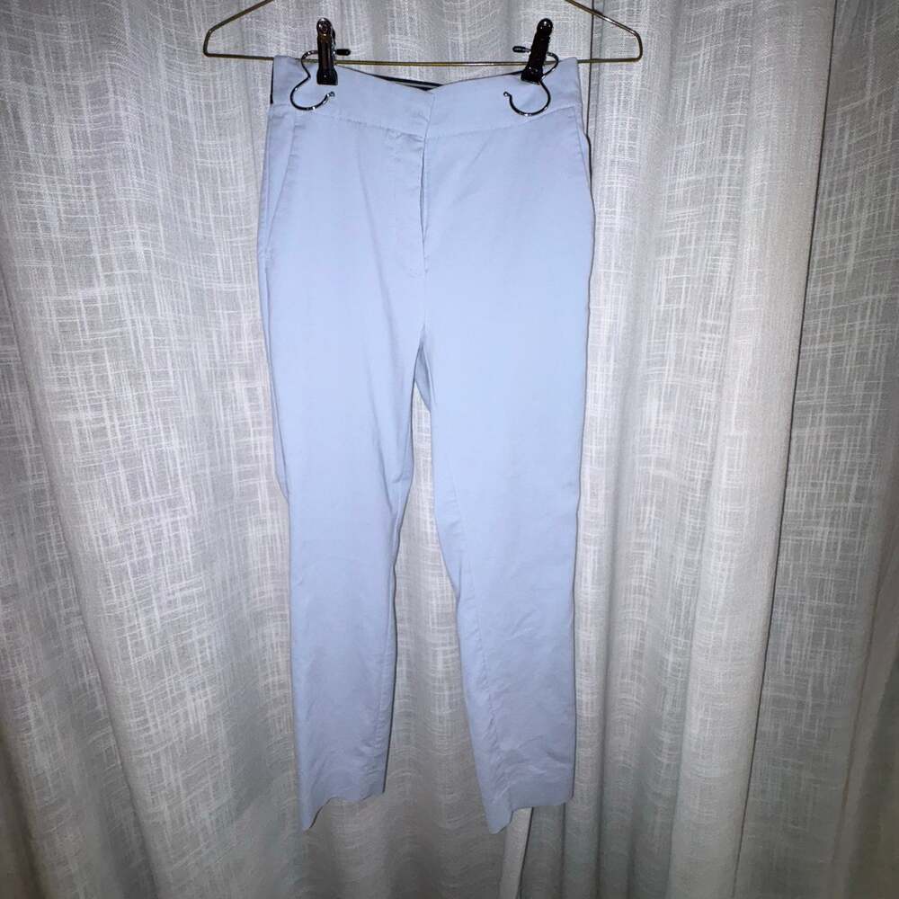 Zara Skinny Chino Pants in sky blue, small